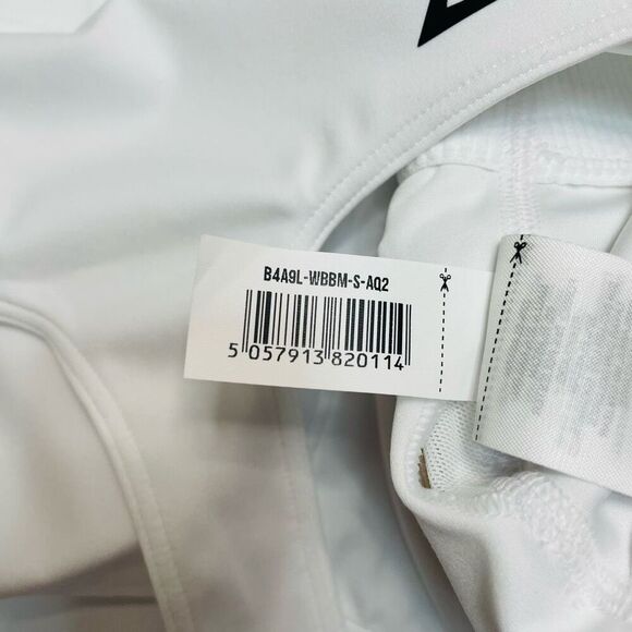 Gymshark Longline Sports Bra Medium Support White Size Small - Picture 7 of 8